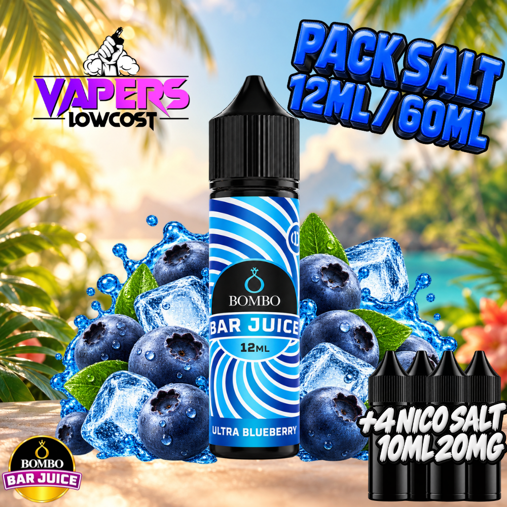 Bombo Bar Juice Ultra Blueberry Ice
