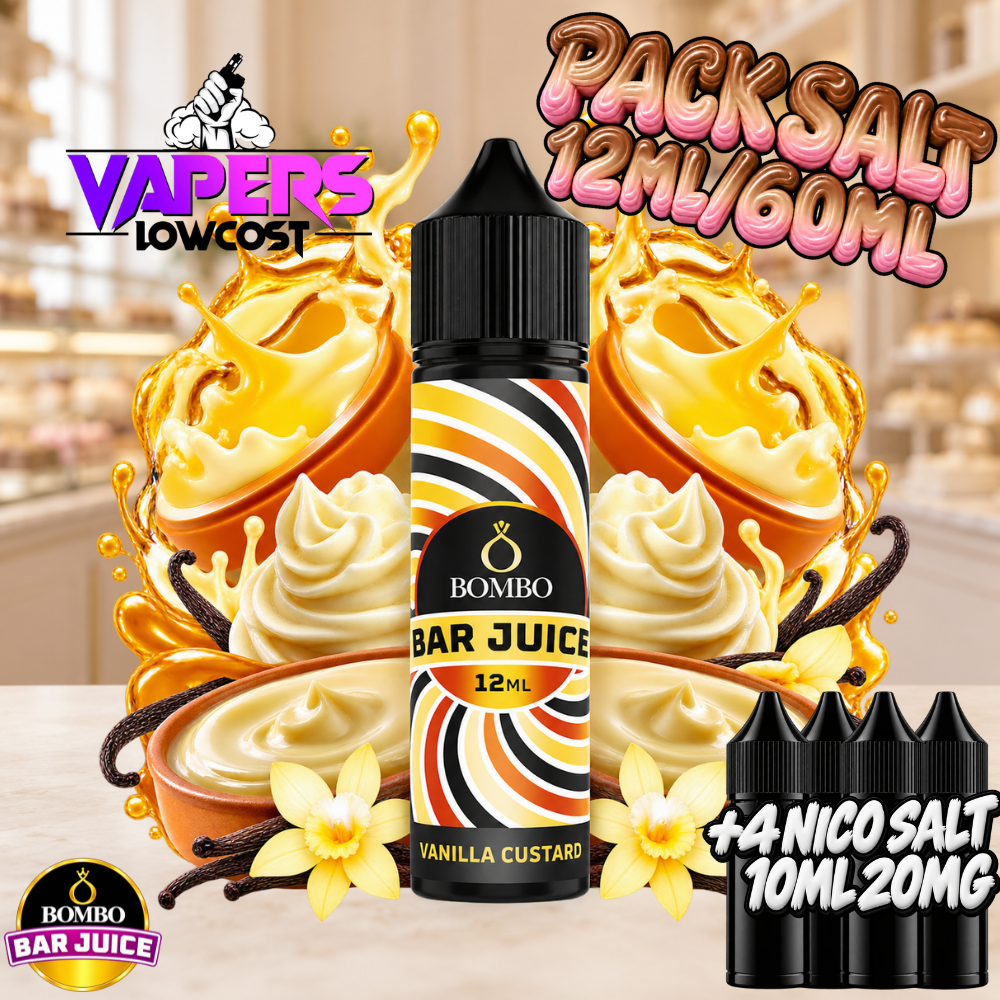 Bombo Bar Juice Vanilla Custard