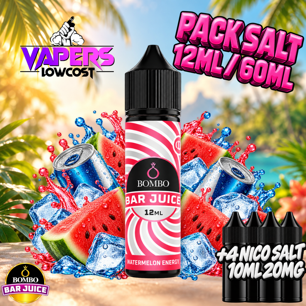 Bombo Bar Juice Watermelon Energy Ice