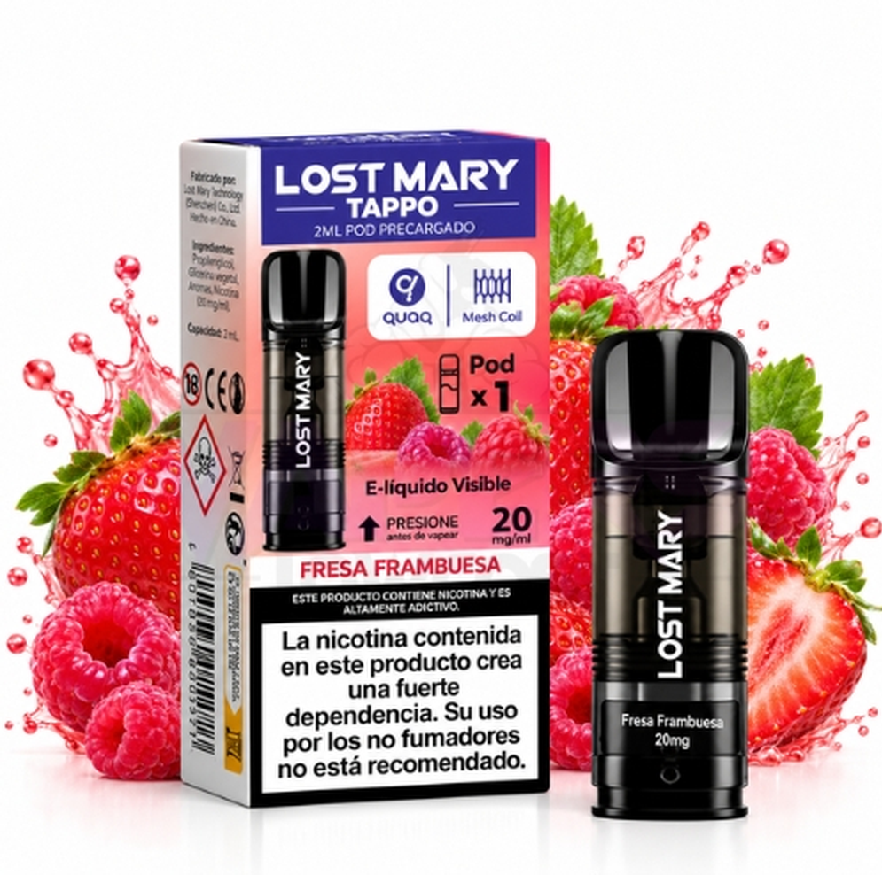 Lost Mary Tappo Fresa Frambuesa 20mg