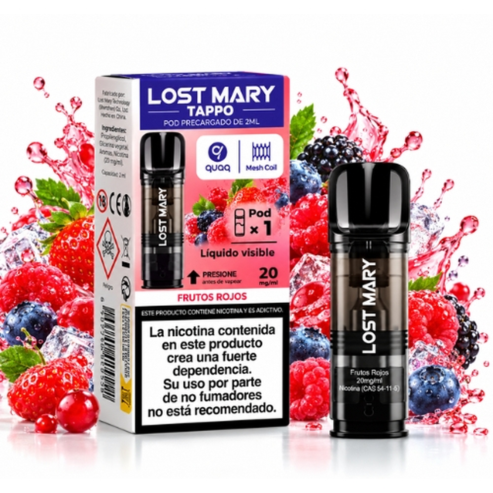 Lost Mary Tappo Frutos Rojos 20mg