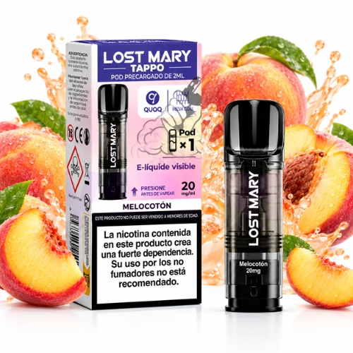 Lost Mary Tappo Melocotón 20mg