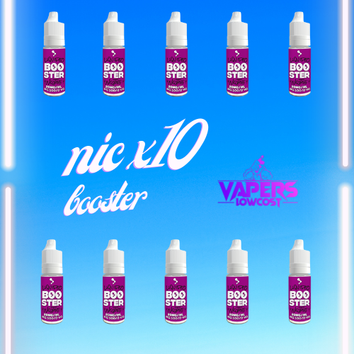 Booster Liquideo 10ml 20mg 100 PG (Pack 10 und)