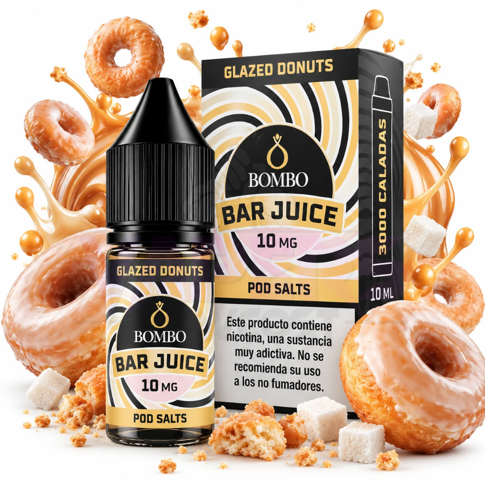 Bombo Bar Juice Glazed Donuts Nic Salt 10ml
