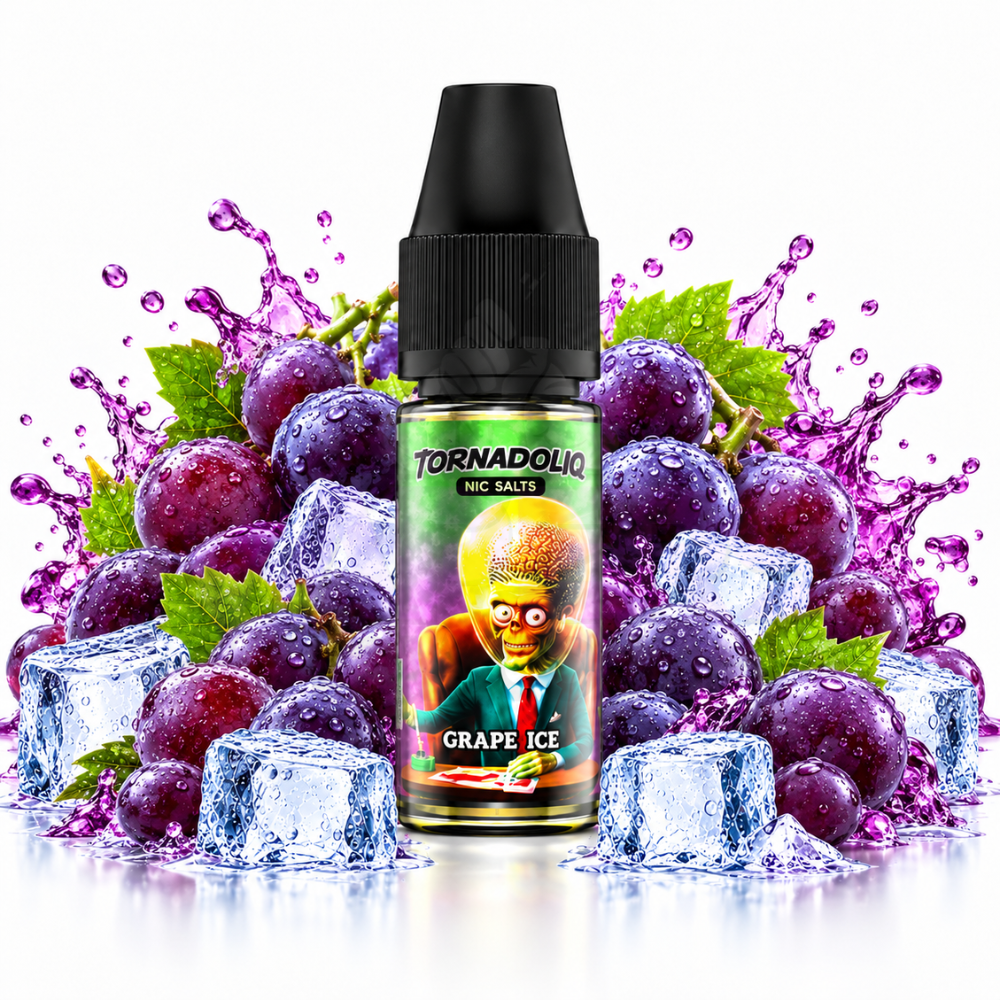 Tornadoliq Grape Ice Nic Salt 10ml