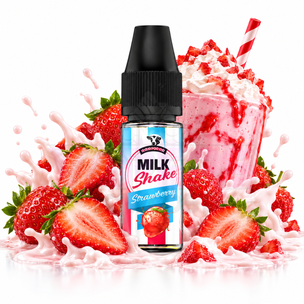 Tornadoliq Strawberry Milkshake Nic Salt