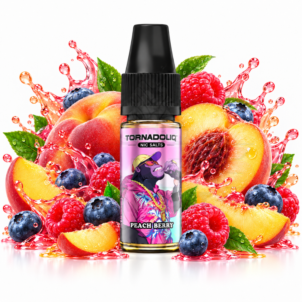 Tornadoliq Peach Berry Nic Salt