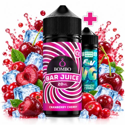 Bombo Bar Juice 20+70 Cranberry Cherry