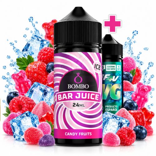 Bombo Bar Juice 24+70 Candy Fruits Ice