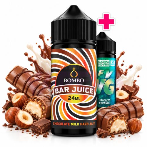 Bombo Bar Juice 24+70 Chocolate Milk Hazelnut