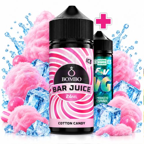 Bombo Bar Juice 24+70 Cotton Candy Ice