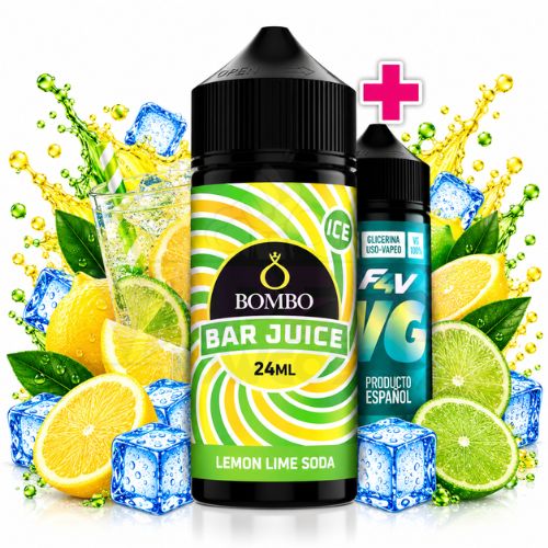 Bombo Bar Juice 24+70 Lemon Lime Soda Ice
