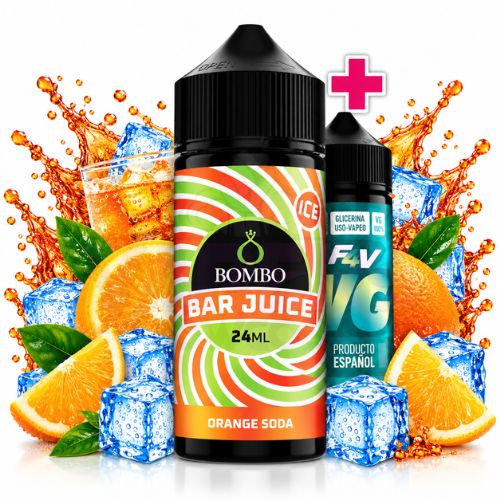 Bombo Bar Juice 24+70 Orange Soda Ice