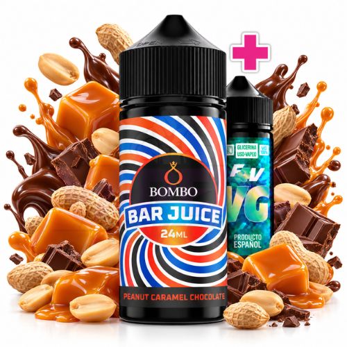 Bombo Bar Juice 24+70 Peanut Chocolate Caramel
