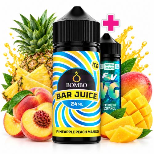 Bombo Bar Juice 24+70 Pineapple Peach Mango