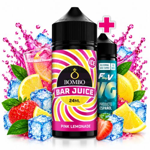 Bombo Bar Juice 24+70 Pink Lemonade Ice