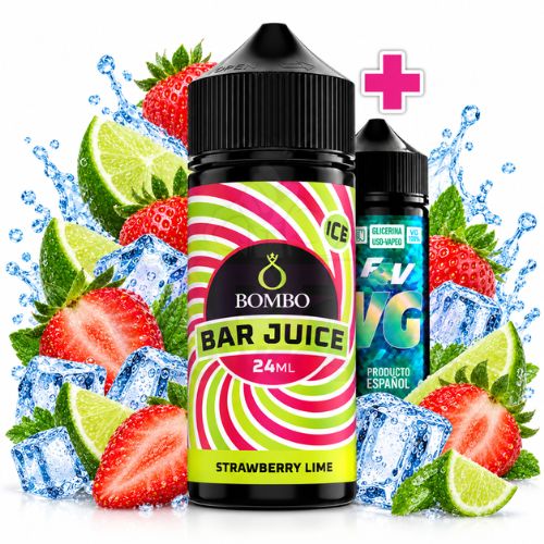 Bombo Bar Juice 24+70 Strawberry Lime Ice