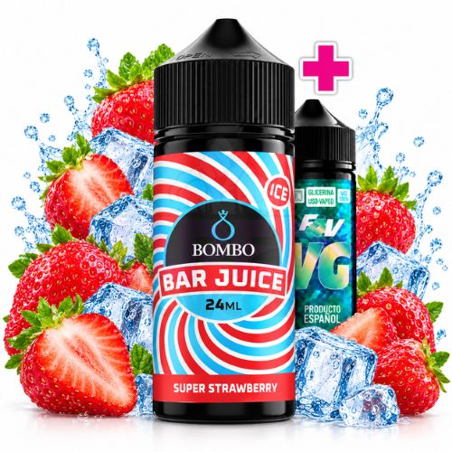 Bombo Bar Juice 24+70 Super Strawberry Ice