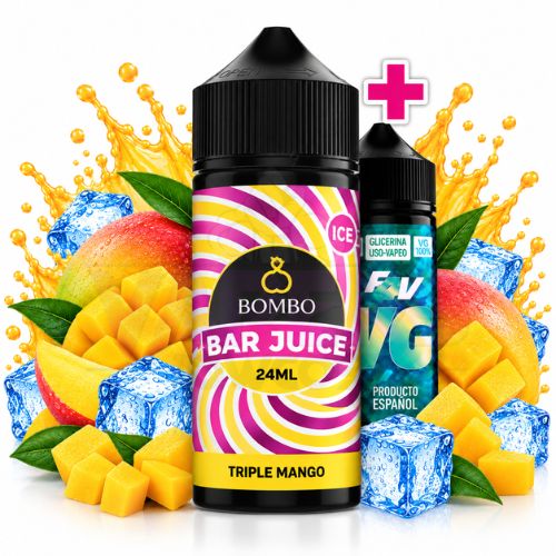 Bombo Bar Juice 24+70 Triple Mango Ice