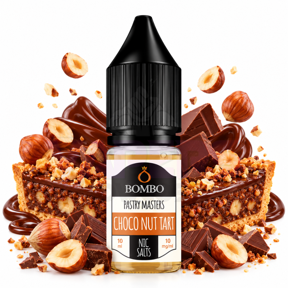Bombo Choco Nut Tart Nic Salt 10ml