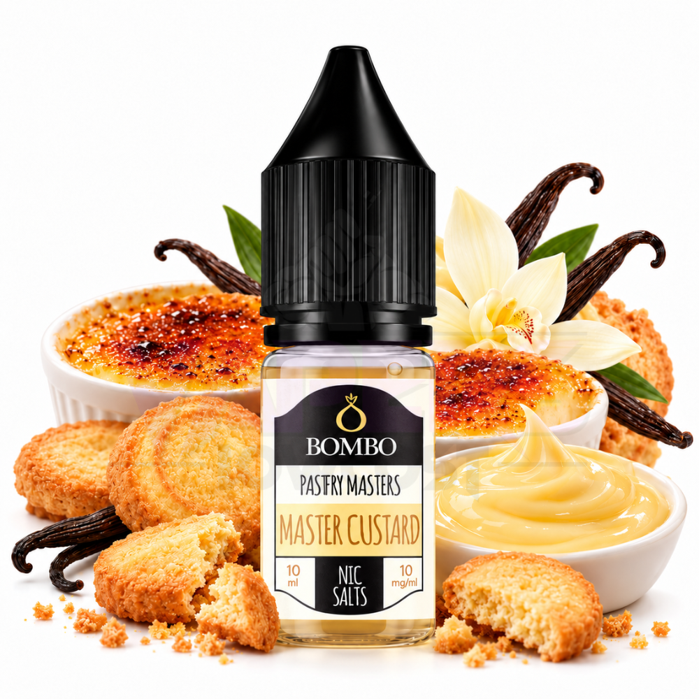 Bombo Master Custard Nic Salt 10ml