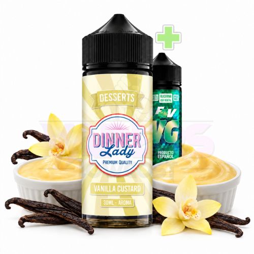 Dinner Lady 30+70 Vanilla Custard