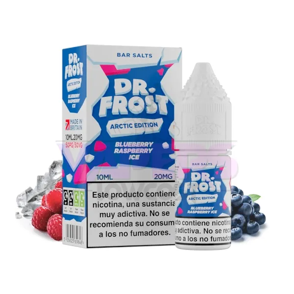 Dr Frost Salts Blueberry Raspberry Ice 10ml 20mg
