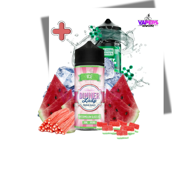 Dinner Lady Watermelon Slices Ice 30+70