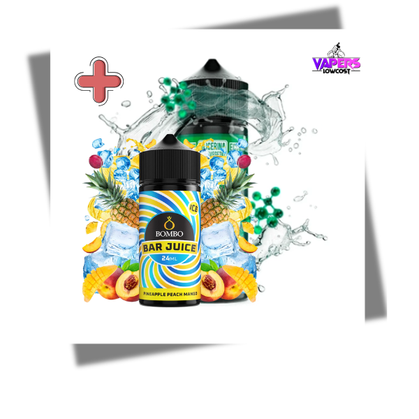 Bombo Bar Juice 24 + 70 Pineapple Peach Mango