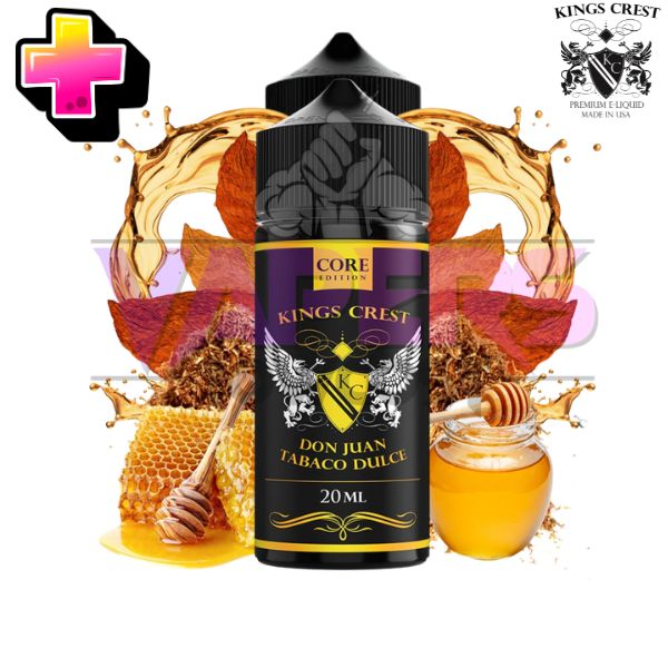 Kings Crest Core Edition 20 + 70 Don Juan Tabaco Dulce