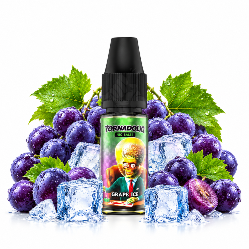 Tornadoliq Grape Ice Nic Salt 10ml