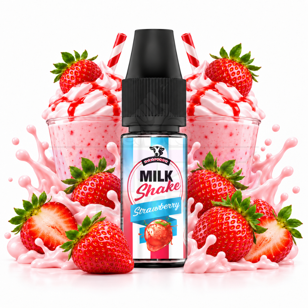 Tornadoliq Strawberry Milkshake Nic Salt