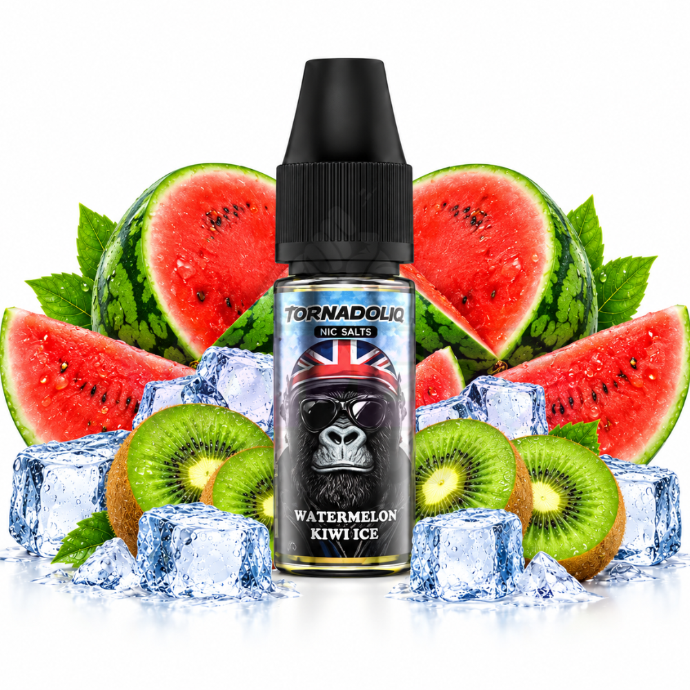 Tornadoliq Watermelon Kiwi Ice Nic Salt