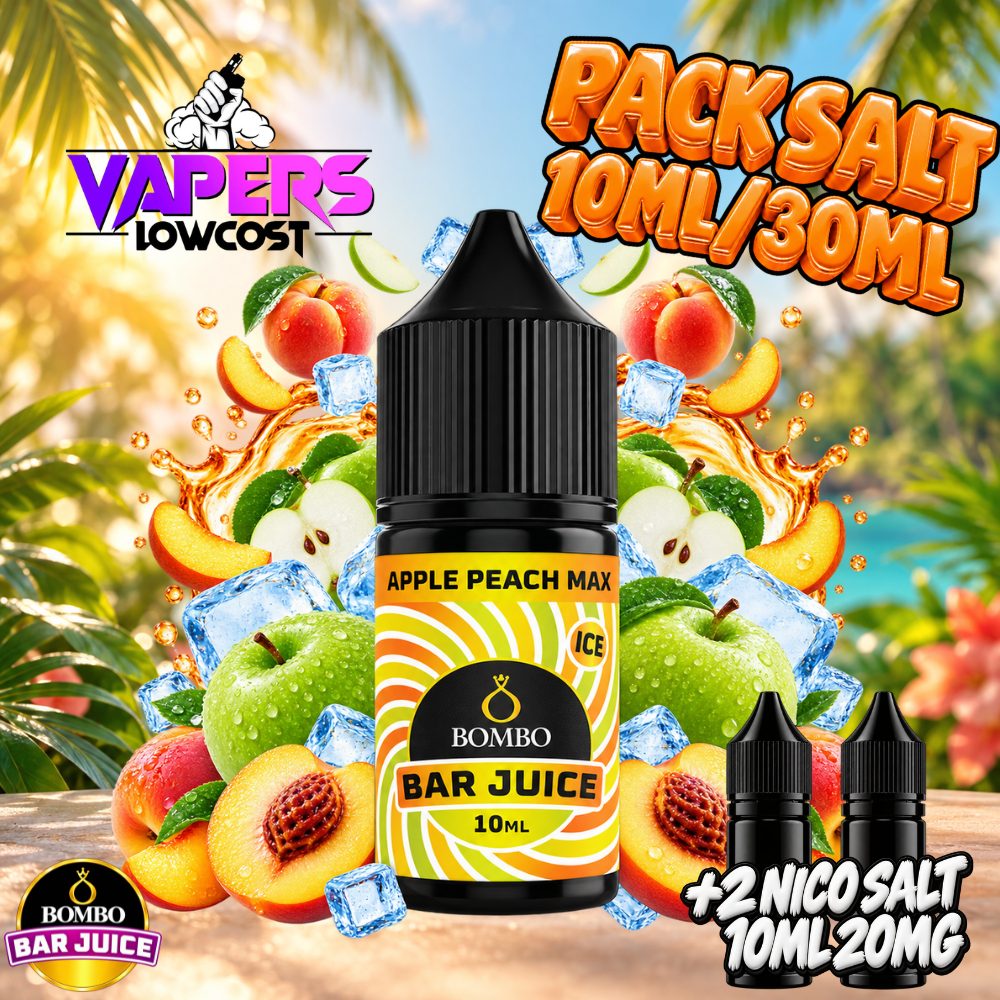 Bombo Bar Juice Apple Peach Max