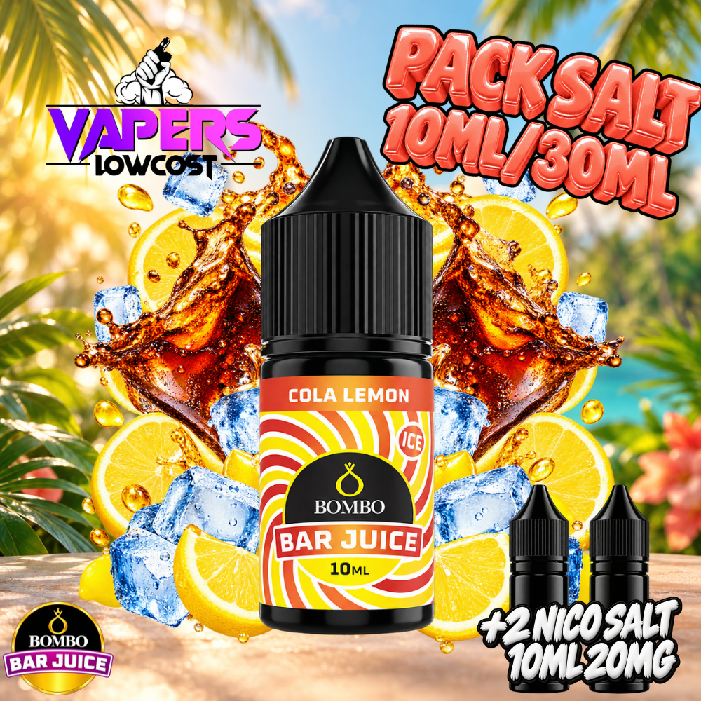 Bombo Bar Juice Cola Lemon Ice