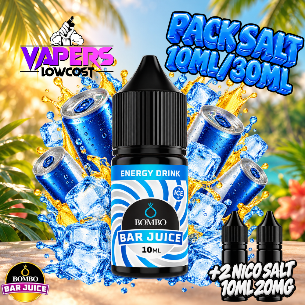 Bombo Bar Juice Energy Drink Ice