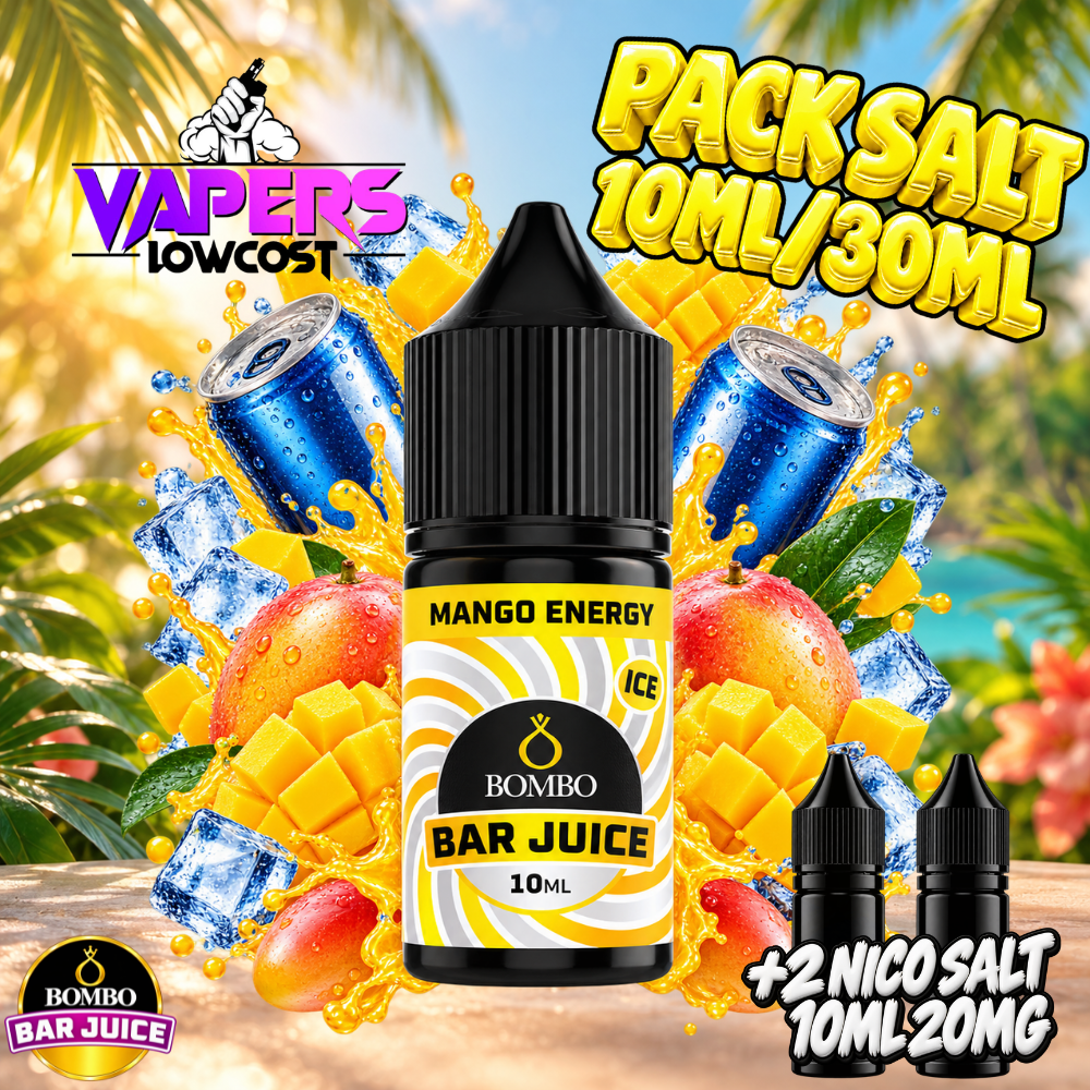 Bombo Bar Juice Mango Energy Ice
