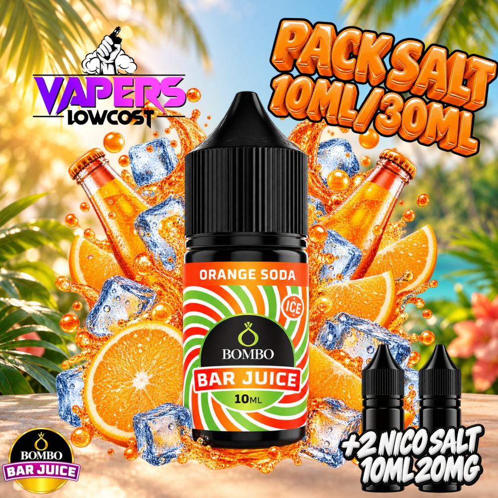 Bombo Bar Juice Orange Soda Ice