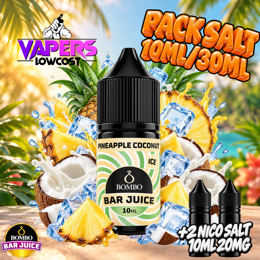 Bombo Bar Juice Pineapple Coconut Ice