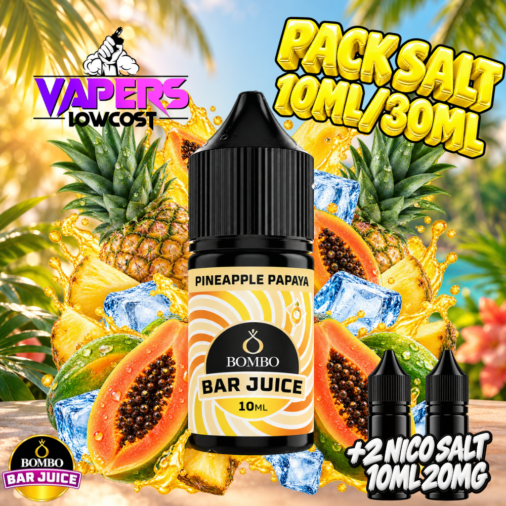 Bombo Bar Juice Pineapple Papaya Ice