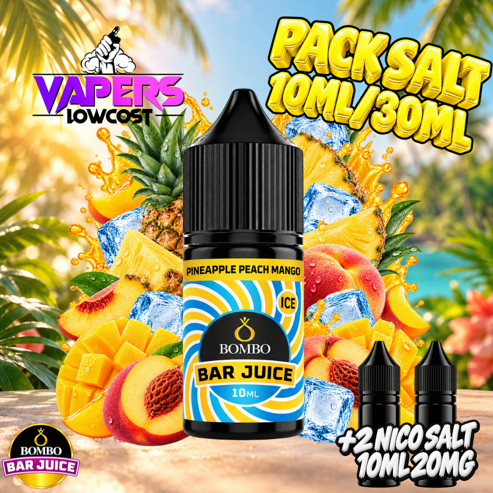 Bombo Bar Juice Pineapple Peach Mango