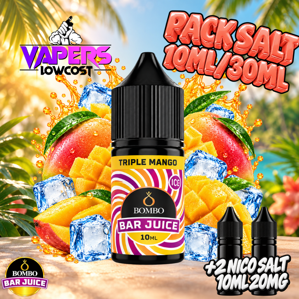 Bombo Bar Juice Triple Mango Ice