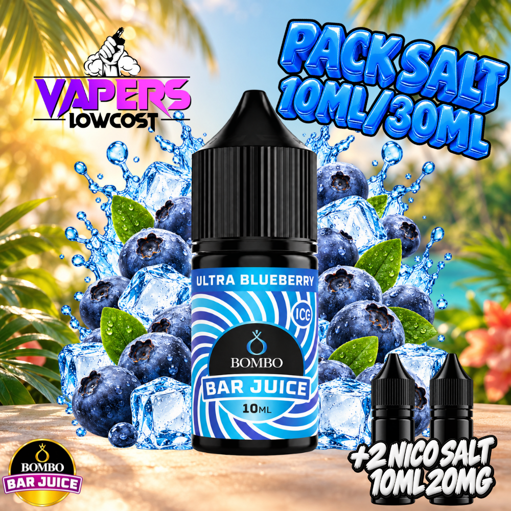 Bombo Bar Juice Ultra Blueberry Ice