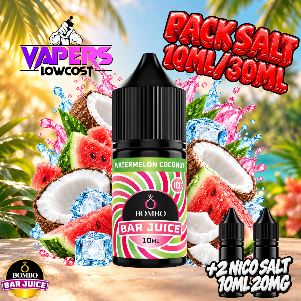 Bombo Bar Juice Watermelon Coconut Ice