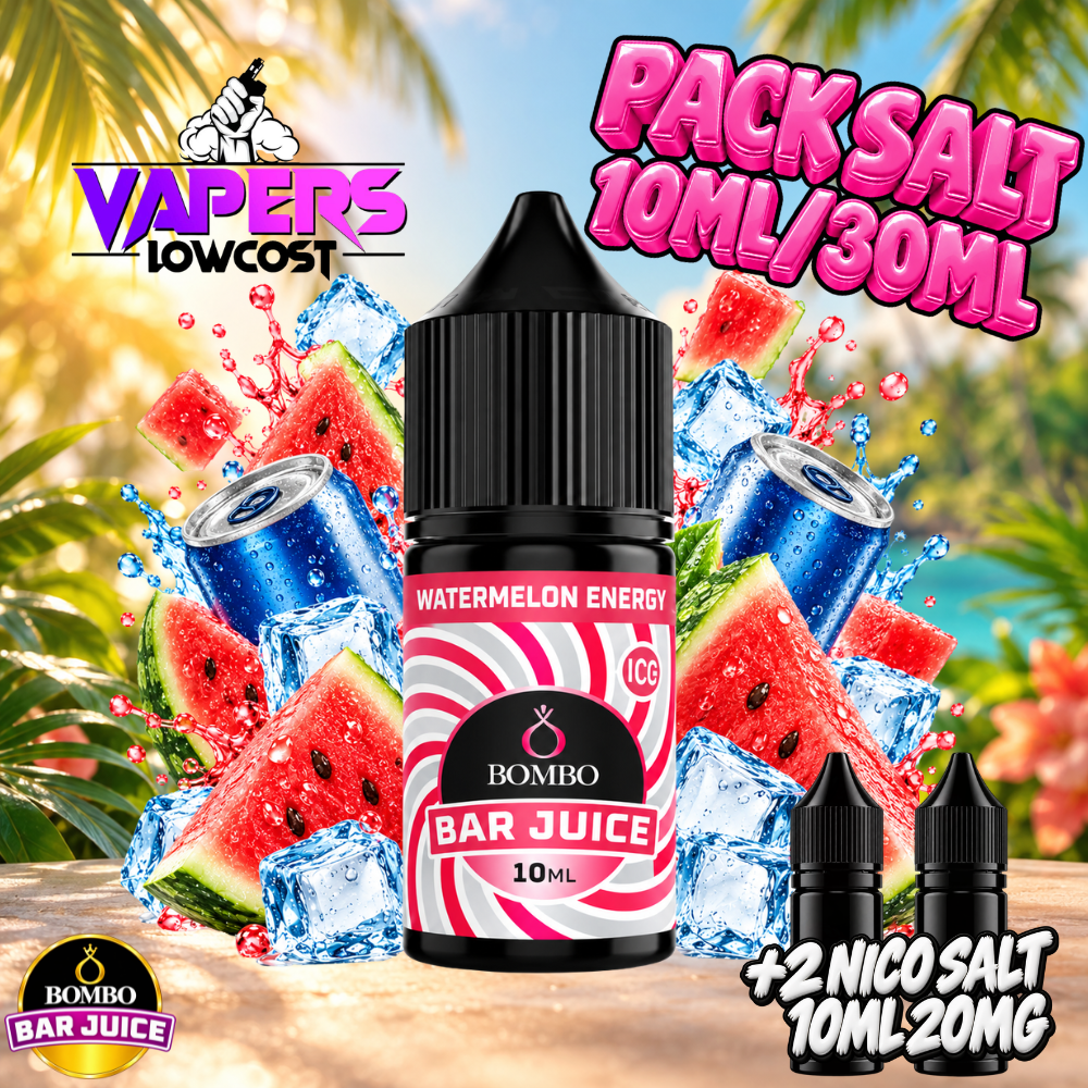 Bombo Bar Juice Watermelon Energy Ice