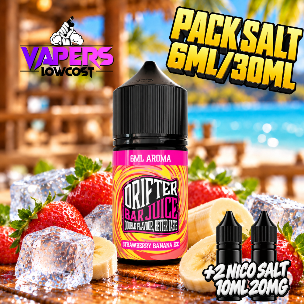 Drifter Bar Juice Strawberry Banana Ice