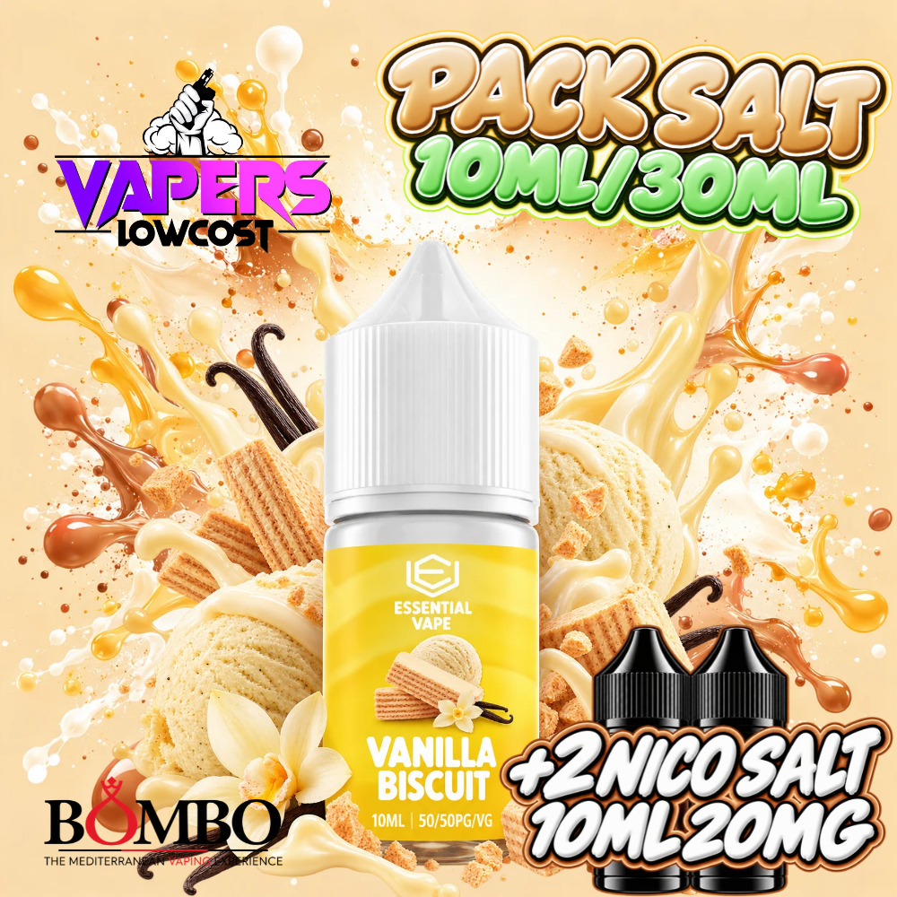 Essential Vape Vanilla Biscuit 10ml/30ml