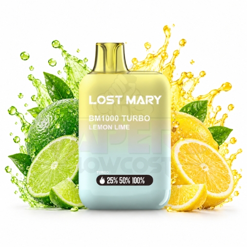 Lost Mary BM1000 Turbo Lemon Lime