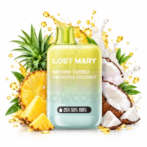 Lost Mary BM1000 Turbo Pineapple Coconut