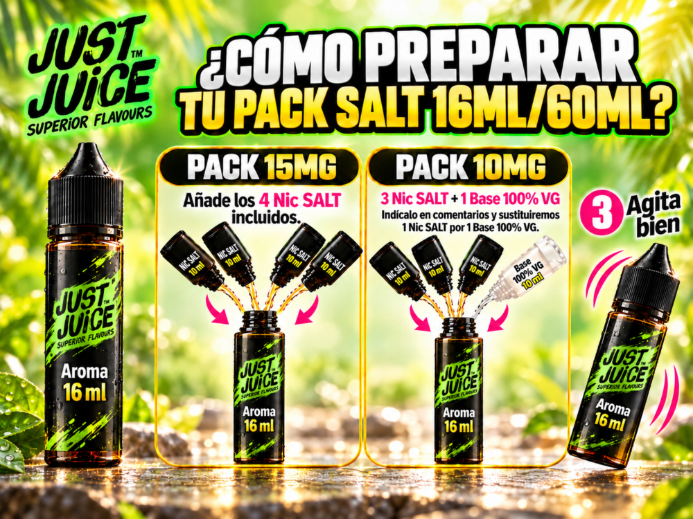 BANNER JUST JUICE PACK 60ML